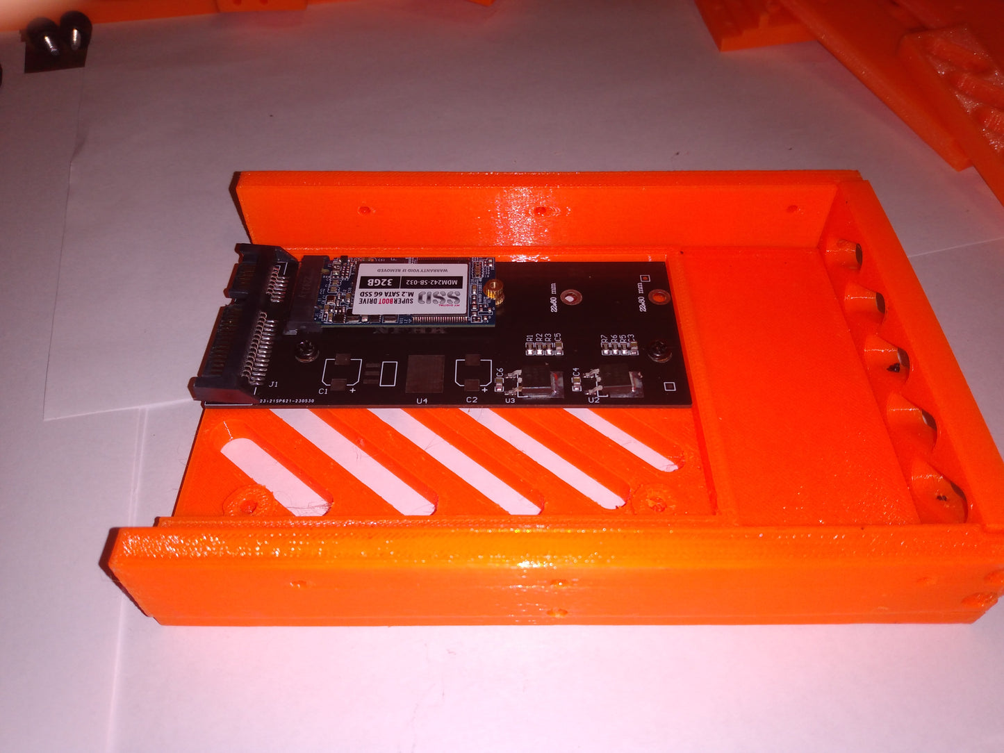 Hard Drive Adapter Caddy 2.5" or M.2 to 3.5" standard size