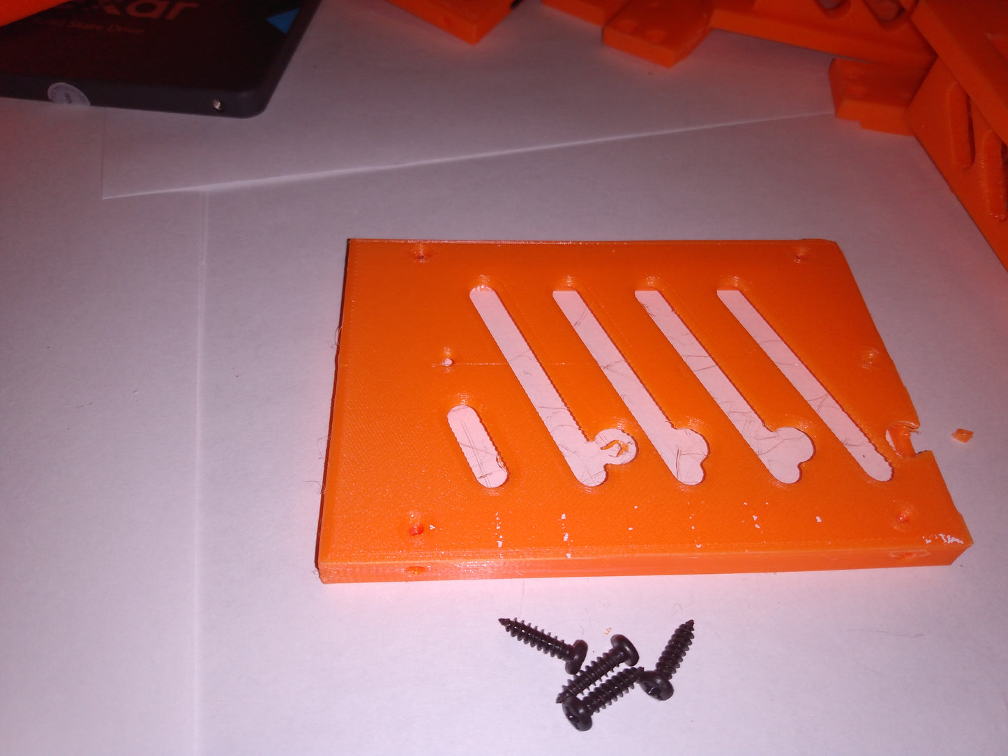3D Print File for: M.2 SSD SATA III to 2.5" Hard Drive Adapter Caddy
